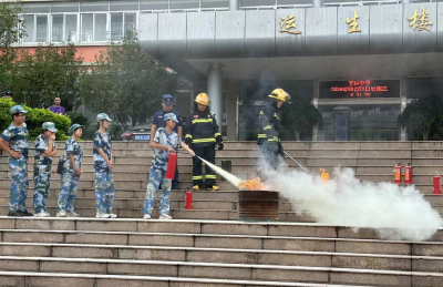 开学啦！平远消防“蓝朋友”为同学们上好消防安全“开学第一课”