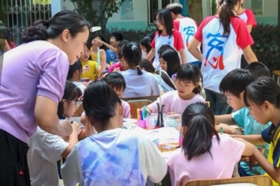 客家大学生心心筑梦支教队到丰顺开展支教夏令营活动