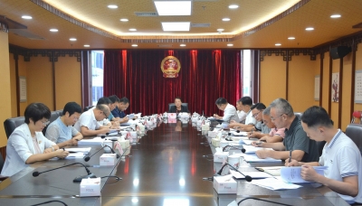 市人大常委会召开党组会议和党组理论学习中心组专题学习会：推动人大各项工作提质提效高质量发展