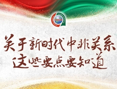 创意长图｜关于新时代中非关系，这些要点要知道