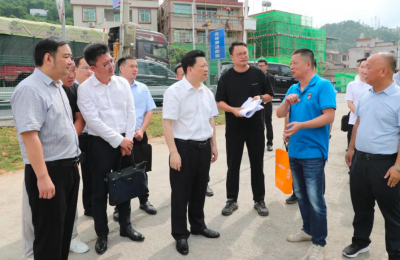 张志锋率队调研督导重点项目建设工作并开展节前安全检查