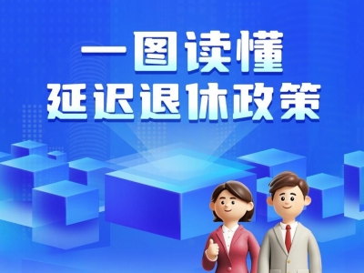 一组图读懂我国延迟退休政策 内附退休年龄查询方式→