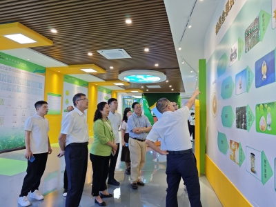 茂名市政协一行来梅考察农产品和农副产品加工以及城市品牌创建推广发展工作