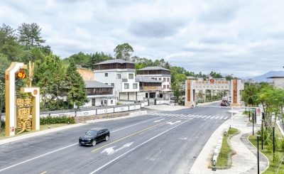 建美丽省门 迎八方宾朋！蕉岭广福镇打造客家特色省际廊道示范带