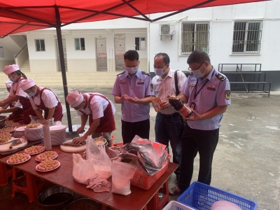 梅江区市场监督管理局开展“舌尖行动”  全力筑牢校园食品安全防线