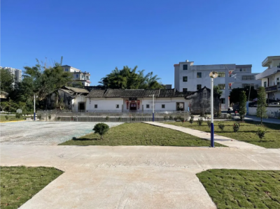 五华县水寨镇坝美村：老屋门坪大改造，荒地变身“口袋公园”！