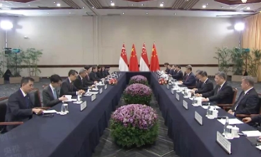 视频丨习近平会见新加坡总理：继续在现代化道路上携手前行 开启高质量合作新篇章
