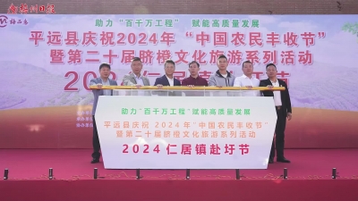 梅州V视丨十分热闹！11月23日，2024平远县仁居镇赴圩节活动启动