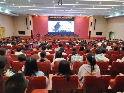 梅州：征兵宣讲进高校，点燃学子报国梦