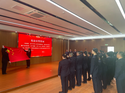 专设宪法宣誓平台！丰顺县各地各单位扎实开展好“宪法宣传周”活动