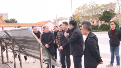 肇庆市广宁县一行到丰顺考察“老旧小区+片区改造”工作