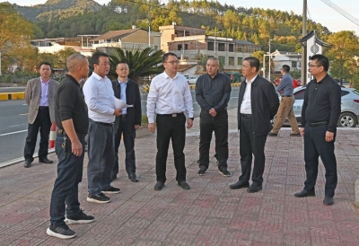 周小勇率队调研“百千万工程”拟培育典型镇村建设工作