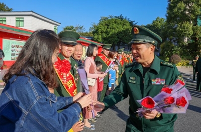 光荣退役，致敬老兵！武警广东总队梅州支队举行2024年度冬季警士退役仪式