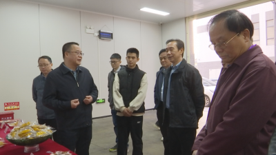 广州市番禺区领导及台商代表等到蕉岭参观考察