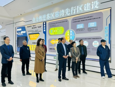 武汉大学副校长李资远一行来梅考察调研：深化合作交流 促进共同发展