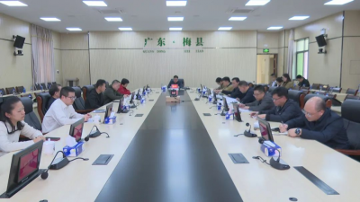 梅县区召开“梅县深圳小镇”规划设计初步方案线上研讨会