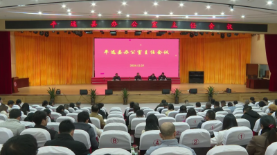 平远县办公室主任会议召开 学习贯彻习近平总书记视察广东和澳门重要讲话重要指示精神