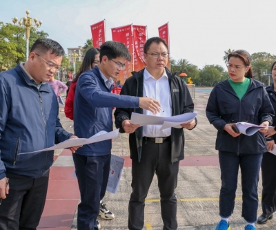 周小勇率队调研指导第十五届北京国际山地徒步大会梅州•平远站活动筹备工作