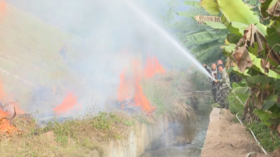 以练筑“防” 防患未“燃”！梅县梅南镇开展森林防灭火应急演练
