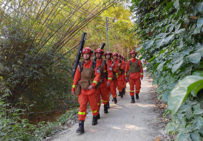 森林防火不松懈  巡查巡护保平安！广东机动队伍河源驻防分队在丰顺县开展森林防灭火巡护工作 