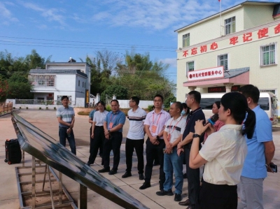 兴宁市人大常委会组织在兴省、梅州市人大代表视察“百千万工程”推进情况