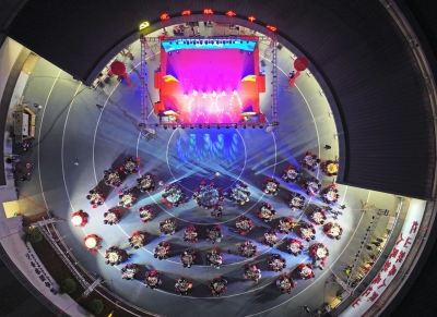 百家团年饭  欢乐过大年