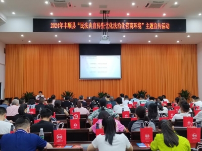  让法言法语深入人心！丰顺县守正创新推进全民普法