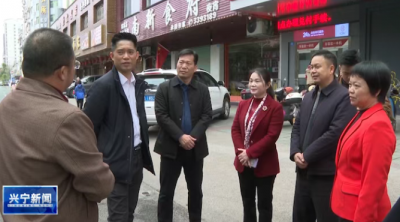 赵超文率队督导检查环境卫生综合整治工作