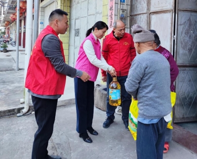 兴宁市永和镇开展春节慰问活动