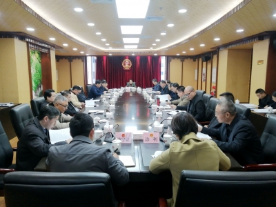 市人大常委会召开党组会议：提升人大工作质效 服务全市发展大局