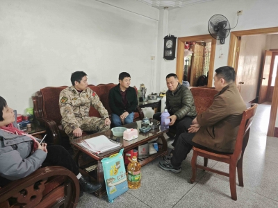 迎新春送温暖！梅江区西郊街道开展退役军人慰问活动