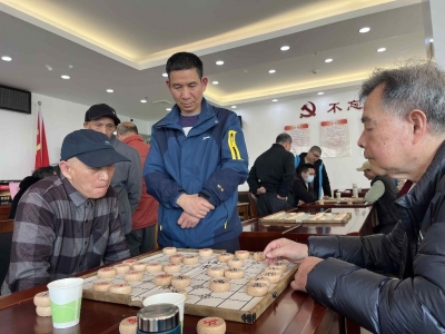 兴宁市福兴街道私营企业工会联合会开展“中国象棋”友谊赛