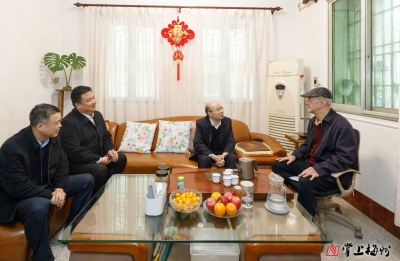 张运全看望慰问我市部分老艺术家