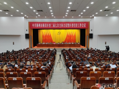 划重点！一文速读中共梅县区委二届七次全会暨区委经济工作会议报告  