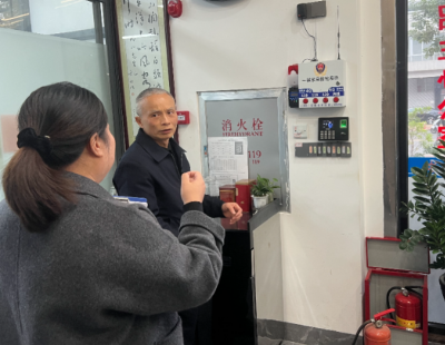 梅江区人社局开展职业技能培训学校消防安全检查