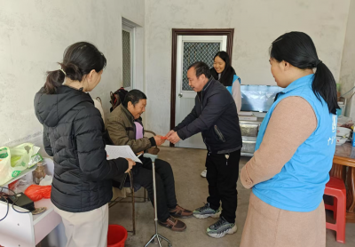 温暖过节！平远县热柘镇社工站开展春节慰问活动