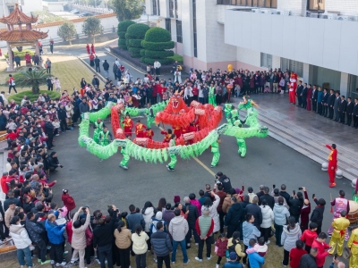 乙巳祥云起，灵蛇纳福来！大埔县开展新春拜年活动