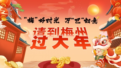 “梅”好时光 万“巳”如意！系列活动喊你“到梅州过大年”！