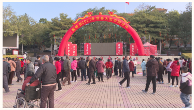 太热闹了！今天蕉岭龙门广场的新春游园你来了没？