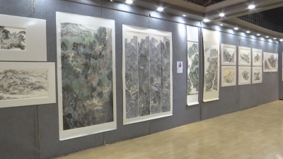 蕉岭县举办2025年新春美术展