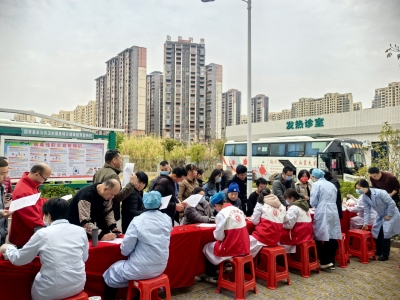兴宁市福兴街道组织开展2025年首场无偿献血公益活动