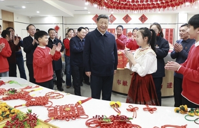 看图学习·春暖情长丨总书记新春考察的温暖瞬间