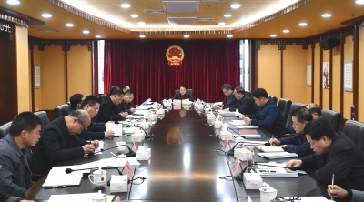 市人大常委会召开党组会议：坚持实干为要推动人大工作取得新成效