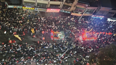 浓浓年味，热闹非凡！五华下坝举行非遗迎灯活动