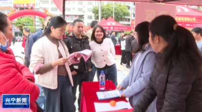 “职”为等你！兴宁市举行2025年“春暖宁江”新春大型现场招聘会