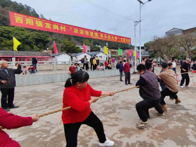拔河比赛、山歌对唱...梅江区西阳镇龙岗村今日好热闹！