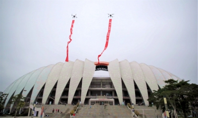 2025中超来了！明晚五华举行无人机表演，一起为梅州客家队加油！