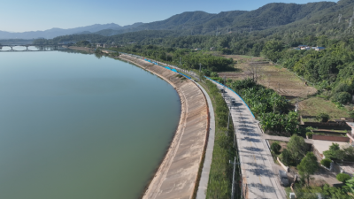 打造绿美滨水空间 提升群众幸福感！蕉岭县全力推进石窟河沿线绿美工程建设