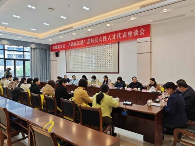 梅州·百万英才汇南粤丨蕉岭举办“凝聚她力量  共筑新未来”女性人才代表座谈会