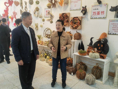 蓝伟东到梅县区畲江镇调研督导“百千万工程”典型镇村建设情况